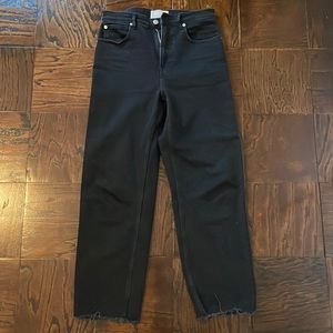 Everlane “the way high jean” women’s size 28 black